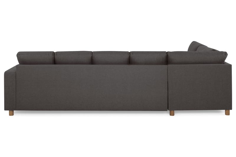 Crazy U-sofa XL Divan Høyre - Mørkegrå - Møbler - Sofaer - U-sofa