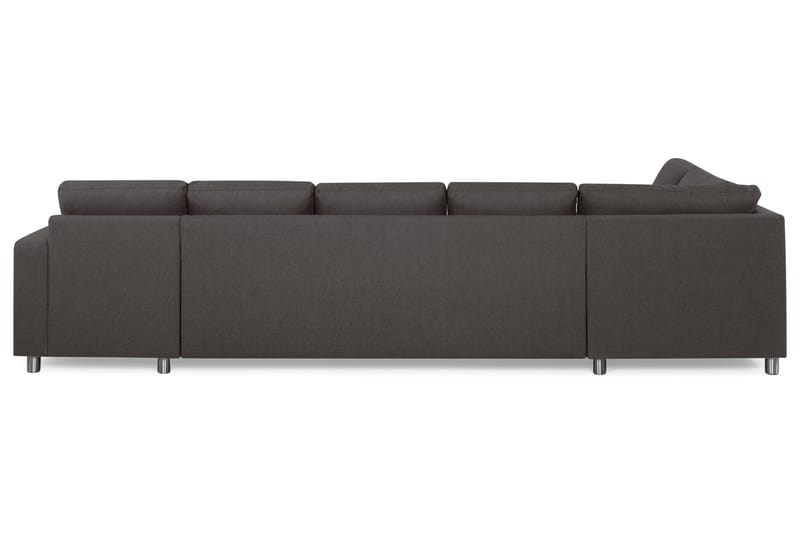 Crazy U-sofa XL Divan Høyre - Mørkegrå - Møbler - Sofaer - U-sofa