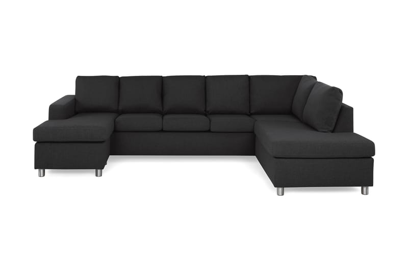 Crazy U-sofa XL Divan Venstre - Antrasitt - Møbler - Sofaer - U-sofa