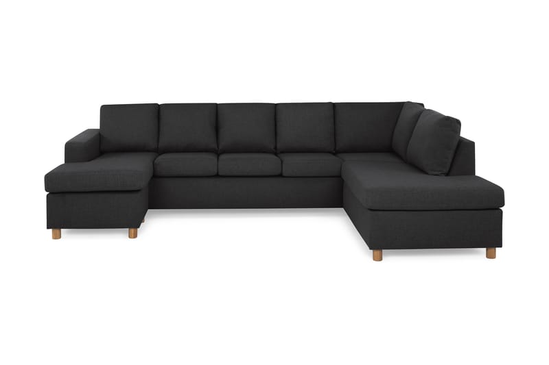 Crazy U-sofa XL Divan Venstre - Antrasitt - Møbler - Sofaer - U-sofa