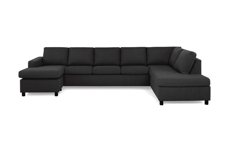 Crazy U-sofa XL Divan Venstre - Antrasitt - Møbler - Sofaer - U-sofa