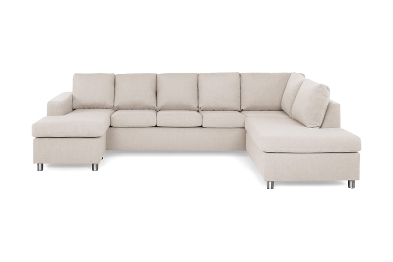 Crazy U-sofa XL Divan Venstre - Beige - Møbler - Sofaer - U-sofa