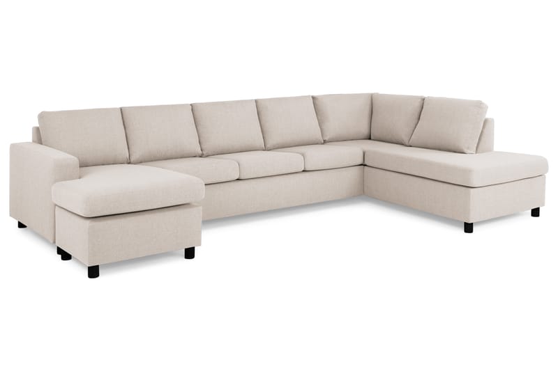 Crazy U-sofa XL Divan Venstre - Beige - Møbler - Sofaer - U-sofa