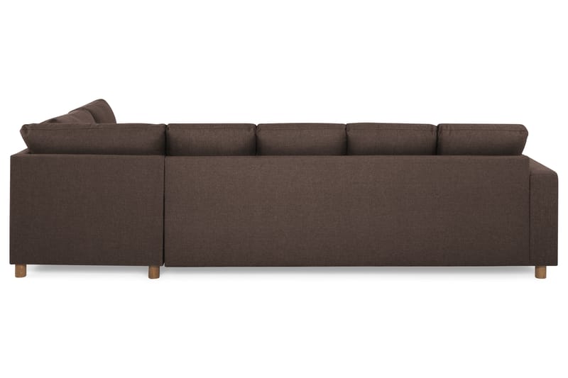 Crazy U-sofa XL Divan Venstre - Brun - Møbler - Sofaer - U-sofa