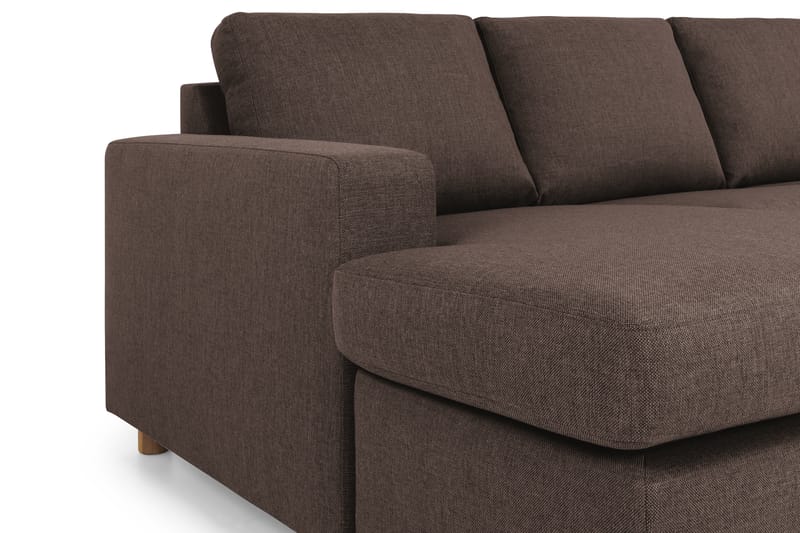 Crazy U-sofa XL Divan Venstre - Brun - Møbler - Sofaer - U-sofa