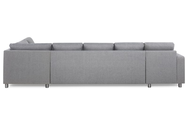 Crazy U-sofa XL Divan Venstre - Lysegrå - Møbler - Sofaer - U-sofa