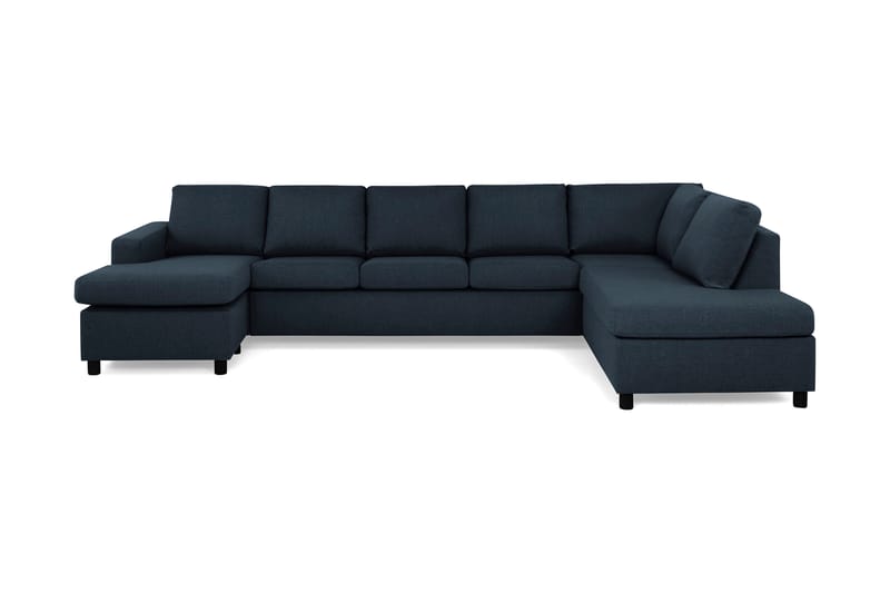 Crazy U-sofa XL Divan Venstre - Mørkeblå - Møbler - Sofaer - U-sofa