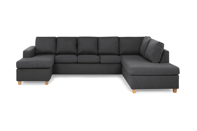 Crazy U-sofa XL Divan Venstre - Mørkegrå - Møbler - Sofaer - U-sofa