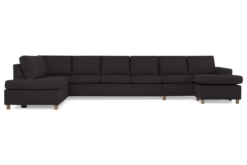 Crazy U-sofa XXL Divan Høyre - Antrasitt - Møbler - Sofaer - U-sofa