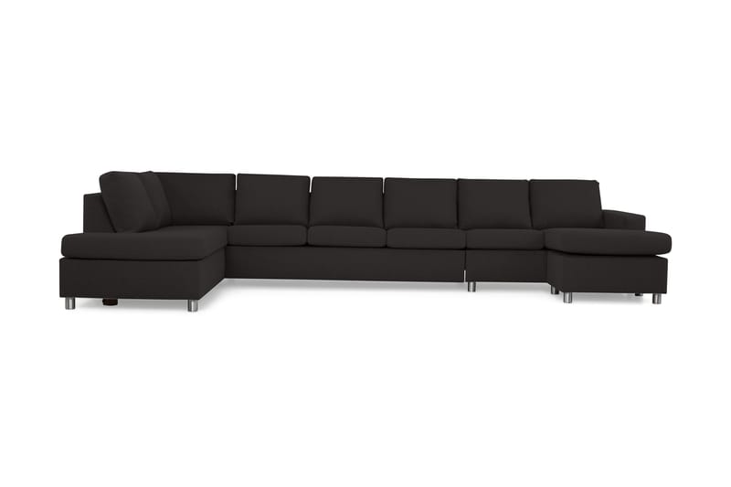 Crazy U-sofa XXL Divan Høyre - Antrasitt - Møbler - Sofaer - U-sofa