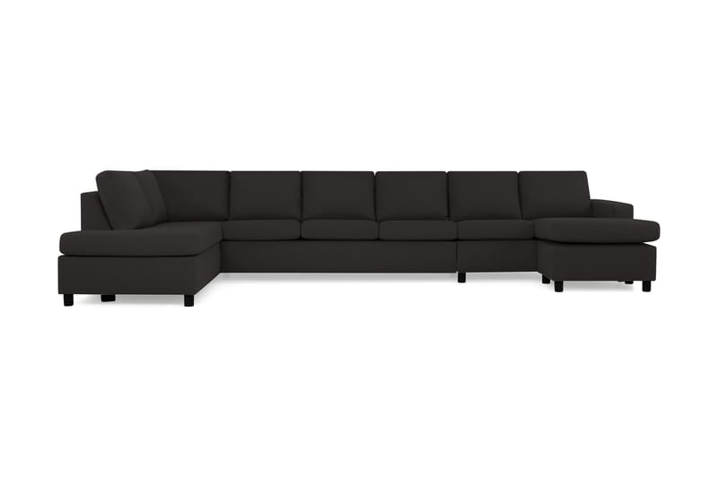 Crazy U-sofa XXL Divan Høyre - Antrasitt - Møbler - Sofaer - U-sofa