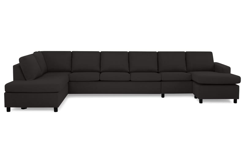 Crazy U-sofa XXL Divan Høyre - Antrasitt - Møbler - Sofaer - U-sofa