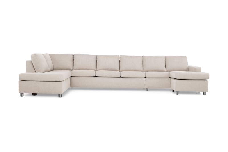 Crazy U-sofa XXL Divan Høyre - Beige - Møbler - Sofaer - U-sofa