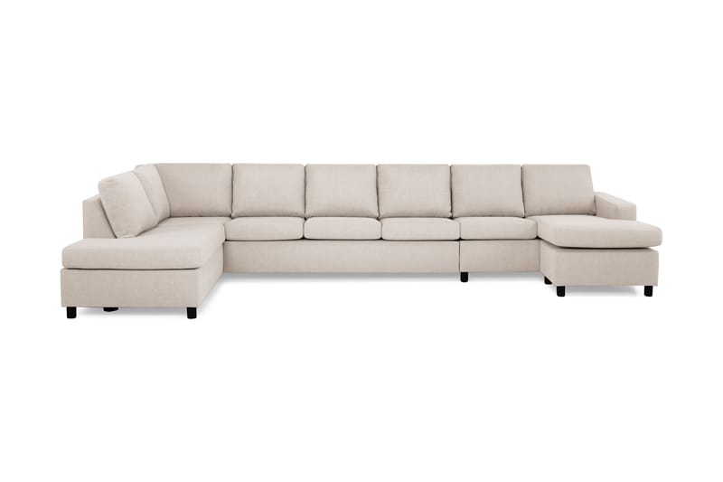 Crazy U-sofa XXL Divan Høyre - Beige - Møbler - Sofaer - U-sofa