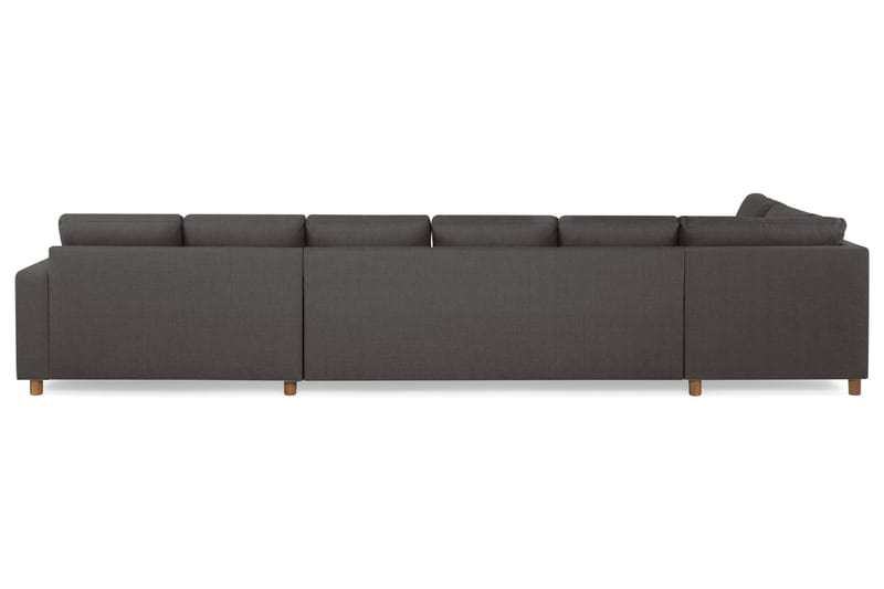 Crazy U-sofa XXL Divan Høyre - Mørkegrå - Møbler - Sofaer - U-sofa