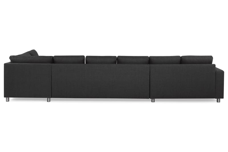 Crazy U-sofa XXL Divan Venstre - Antrasitt - Møbler - Sofaer - U-sofa