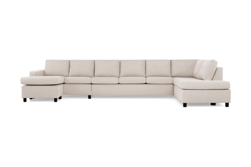 Crazy U-sofa XXL Divan Venstre - Beige - Møbler - Sofaer - U-sofa