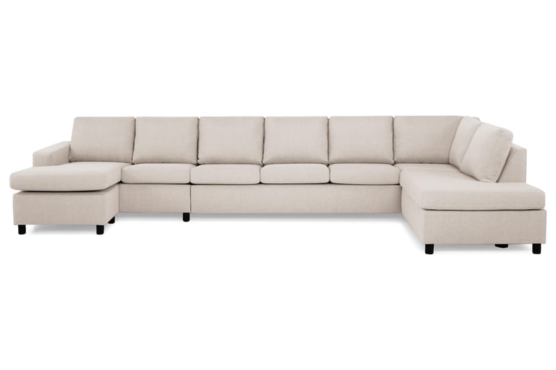 Crazy U-sofa XXL Divan Venstre - Beige - Møbler - Sofaer - U-sofa