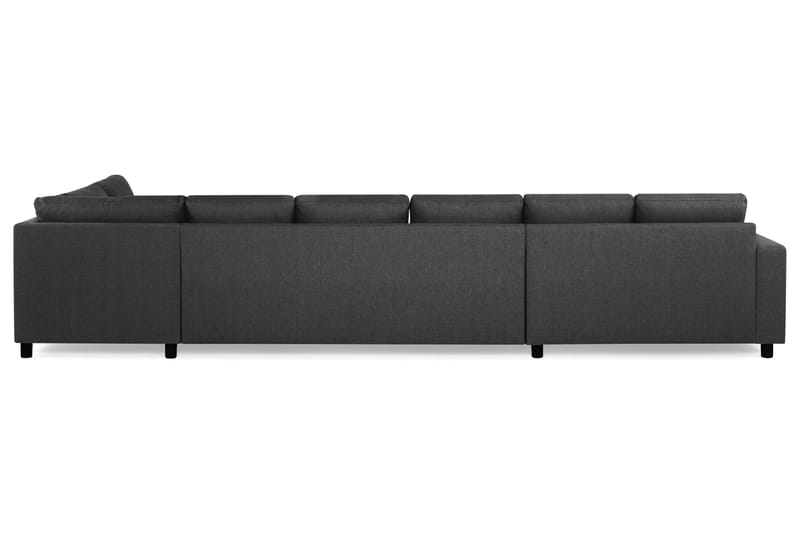 Crazy U-sofa XXL Divan Venstre - Mørkegrå - Møbler - Sofaer - U-sofa