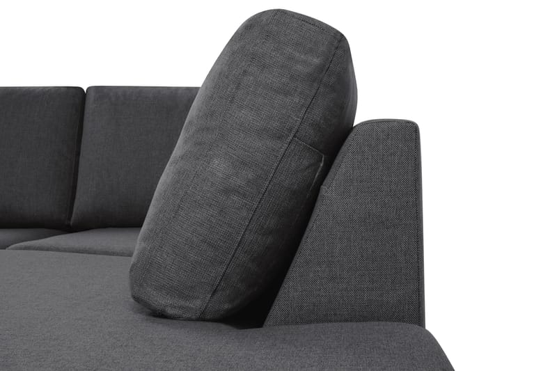 Crazy U-sofa XXL Divan Venstre - Mørkegrå - Møbler - Sofaer - U-sofa