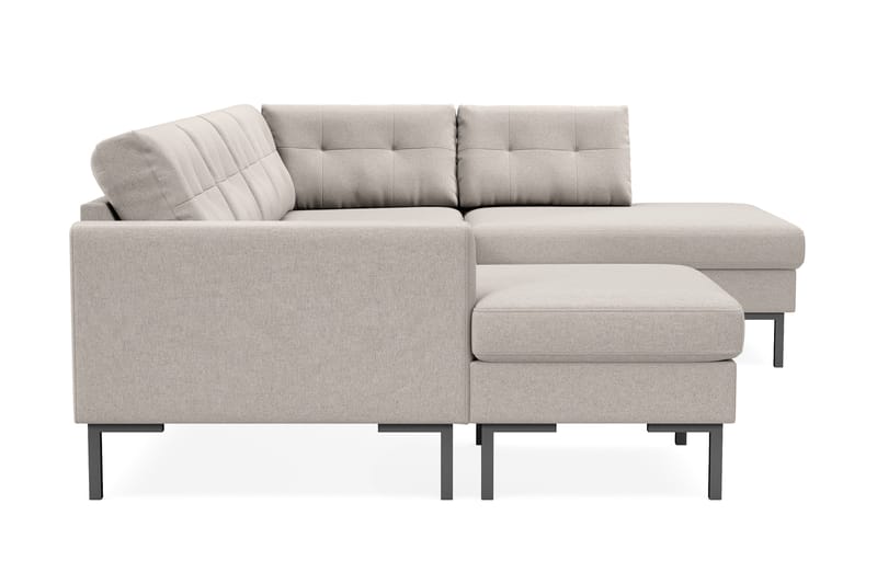 Frillestad 4-seters U-sofa Divan Venstre - Beige - U-sofa