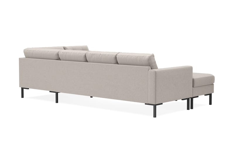 Frillestad 4-seters U-sofa Divan Venstre - Beige - Møbler - Sofaer - U-sofa