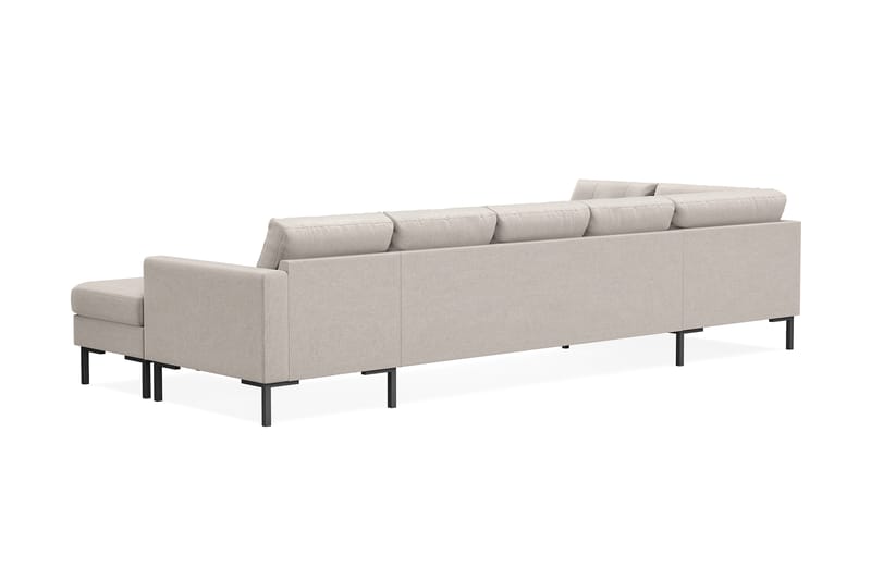 Frillestad 5-seters U-sofa Divan Høyre - Beige - Møbler - Sofaer - U-sofa