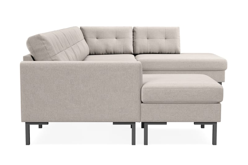 Frillestad 5-seters U-sofa Divan Venstre - Beige - Møbler - Sofaer - U-sofa