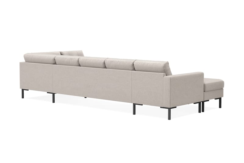 Frillestad 5-seters U-sofa Divan Venstre - Beige - Møbler - Sofaer - U-sofa