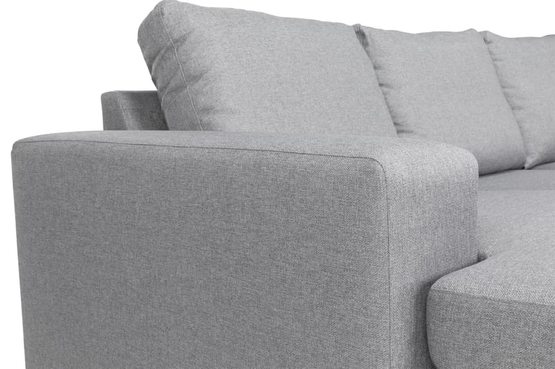 Houston U-sofa Large med Divan Venstre - Grå - Møbler - Sofaer - U-sofa