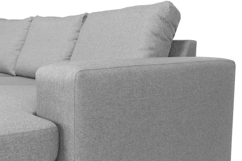 Houston U-sofa med Divan Høyre - Grå - Møbler - Sofaer - U-sofa