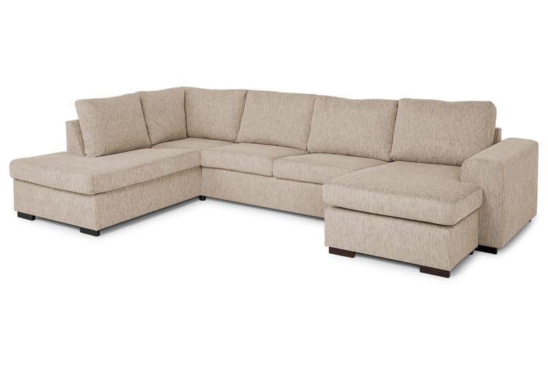 Link U-sofa Large med Divan Høyre - Beige - Møbler - Sofaer - U-sofa