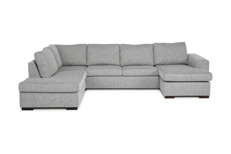 Link U-sofa Large med Divan Høyre - Lysegrå - Møbler - Sofaer - U-sofa