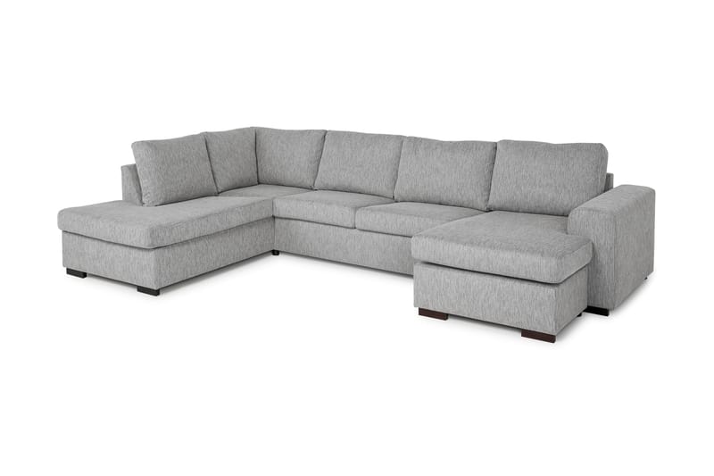 Link U-sofa Large med Divan Høyre - Lysegrå - Møbler - Sofaer - U-sofa