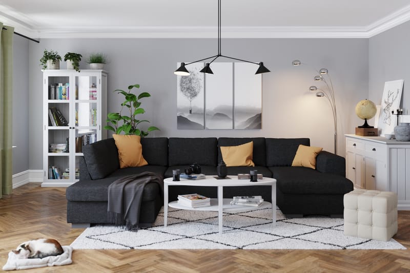 Link U-sofa Large med Divan Høyre - Møbler - Sofaer - U-sofa