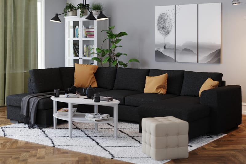 Link U-sofa Large med Divan Høyre - Møbler - Sofaer - U-sofa