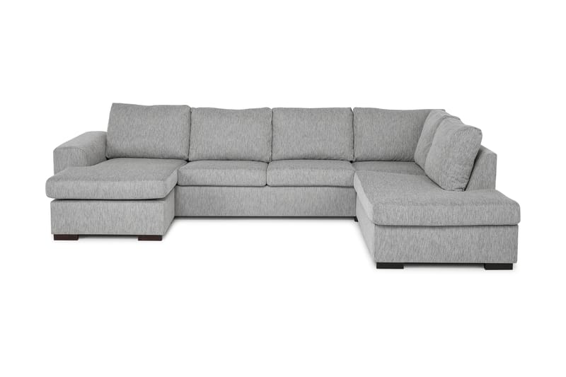 Link U-sofa Large med Divan Venstre - Lysegrå - Møbler - Sofaer - U-sofa