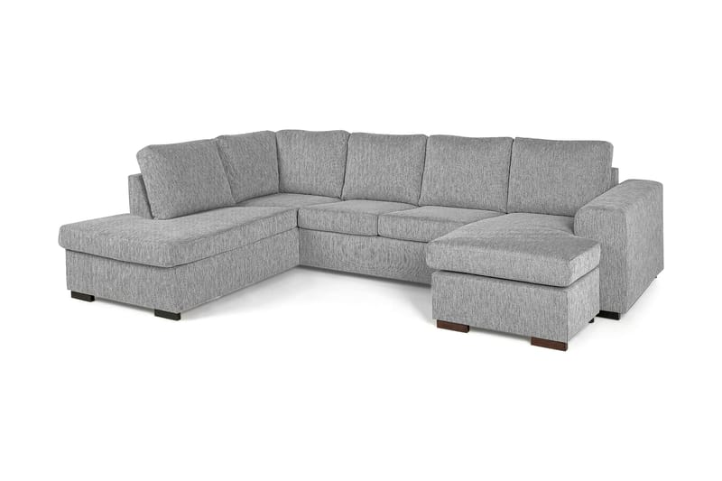 Link U-sofa med Divan Høyre - Lysegrå - Møbler - Sofaer - U-sofa