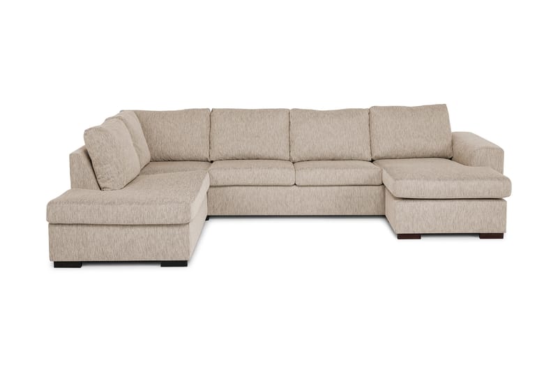 Link U-sofa XL med Divan Høyre - Beige - U-sofa