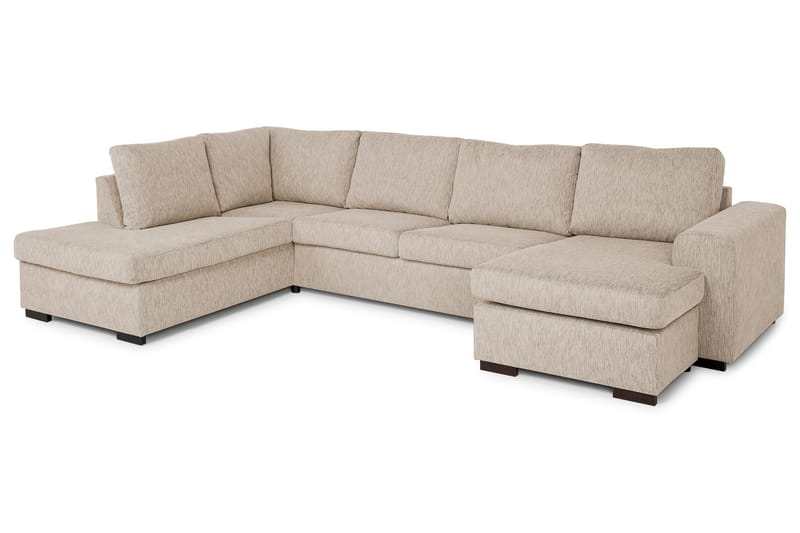 Link U-sofa XL med Divan Høyre - Beige - Møbler - Sofaer - U-sofa