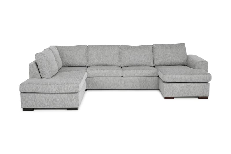 Link U-sofa XL med Divan Høyre - Lysegrå - Møbler - Sofaer - U-sofa