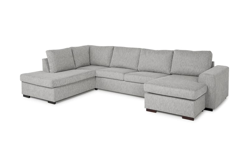 Link U-sofa XL med Divan Høyre - Lysegrå - Møbler - Sofaer - U-sofa