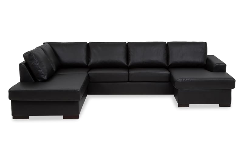 Link U-sofa XL med Divan Høyre - Svart - Møbler - Sofaer - U-sofa