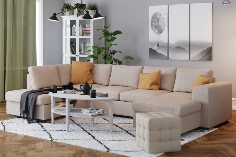 Link U-sofa XL med Divan Høyre - Møbler - Sofaer - U-sofa