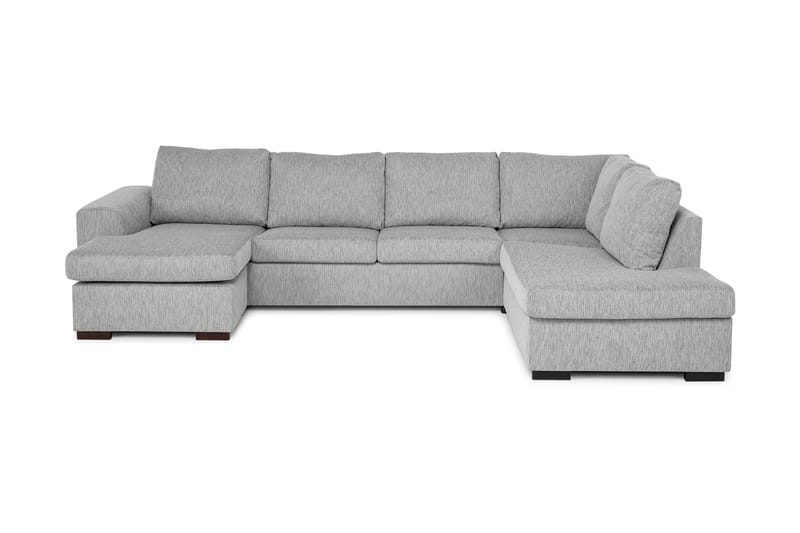 Link U-sofa XL med Divan Venstre - Lysegrå - Møbler - Sofaer - U-sofa