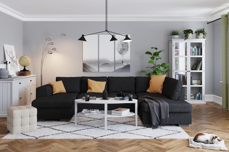 Link U-sofa XL med Divan Venstre - Møbler - Sofaer - U-sofa