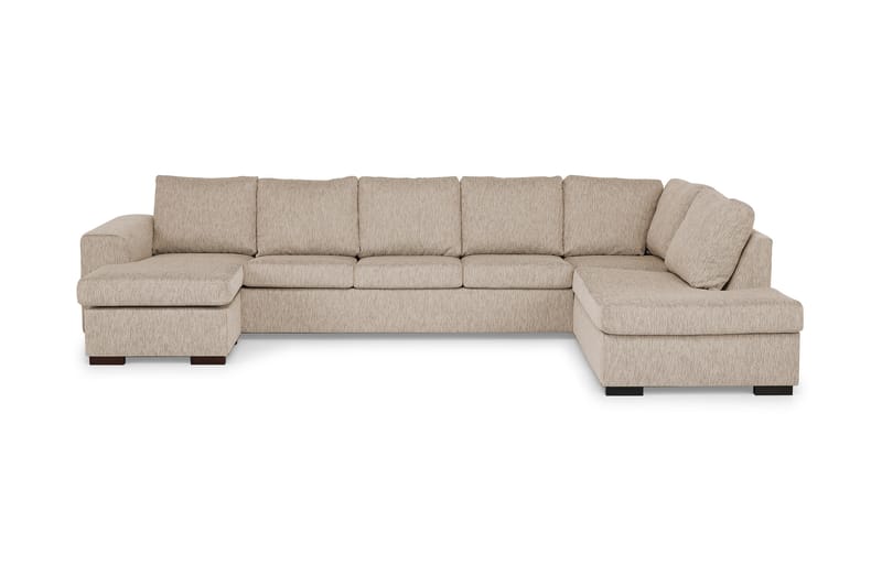 Link U-sofa XXL med Divan Venstre - Beige - Møbler - Sofaer - U-sofa