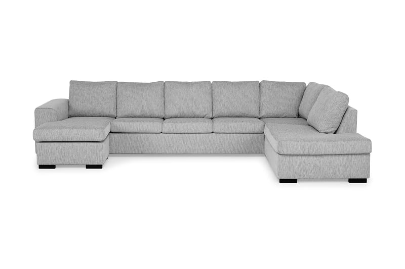 Link U-sofa XXL med Divan Venstre - Lysegrå - Møbler - Sofaer - U-sofa