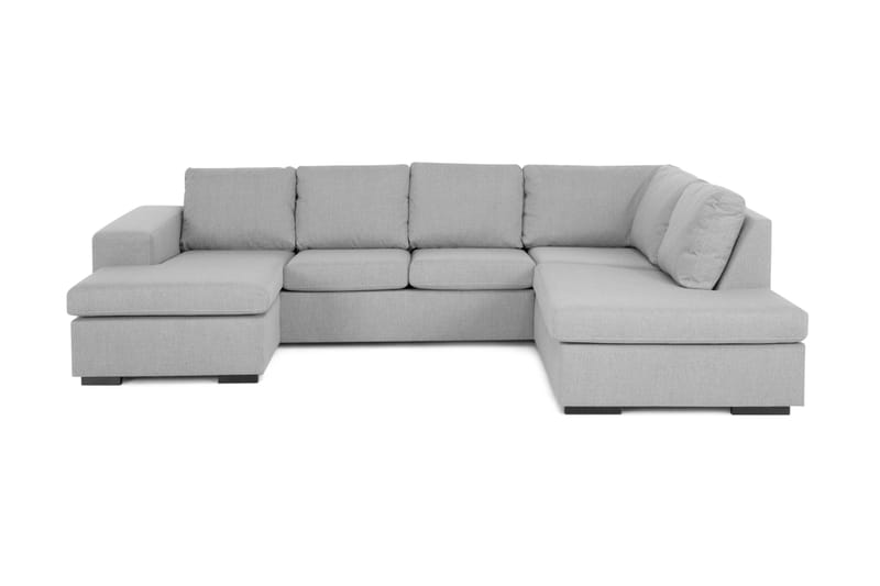 Memphis U-sofa med Divan Venstre - Lysegrå - Møbler - Sofaer - U-sofa