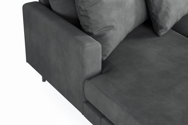 Menard 5-seters U-Sofa - Grå - Møbler - Sofaer - U-sofa